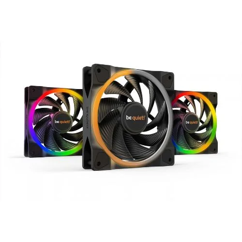 Be Quiet Light Wings ARGB 120mm PWM Triple Pack Cabinet Fan
